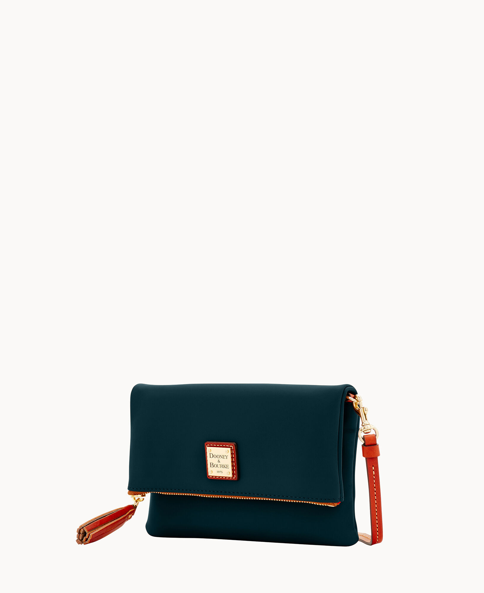 Dooney Bourke Wexford Leather Foldover Zip Crossbody