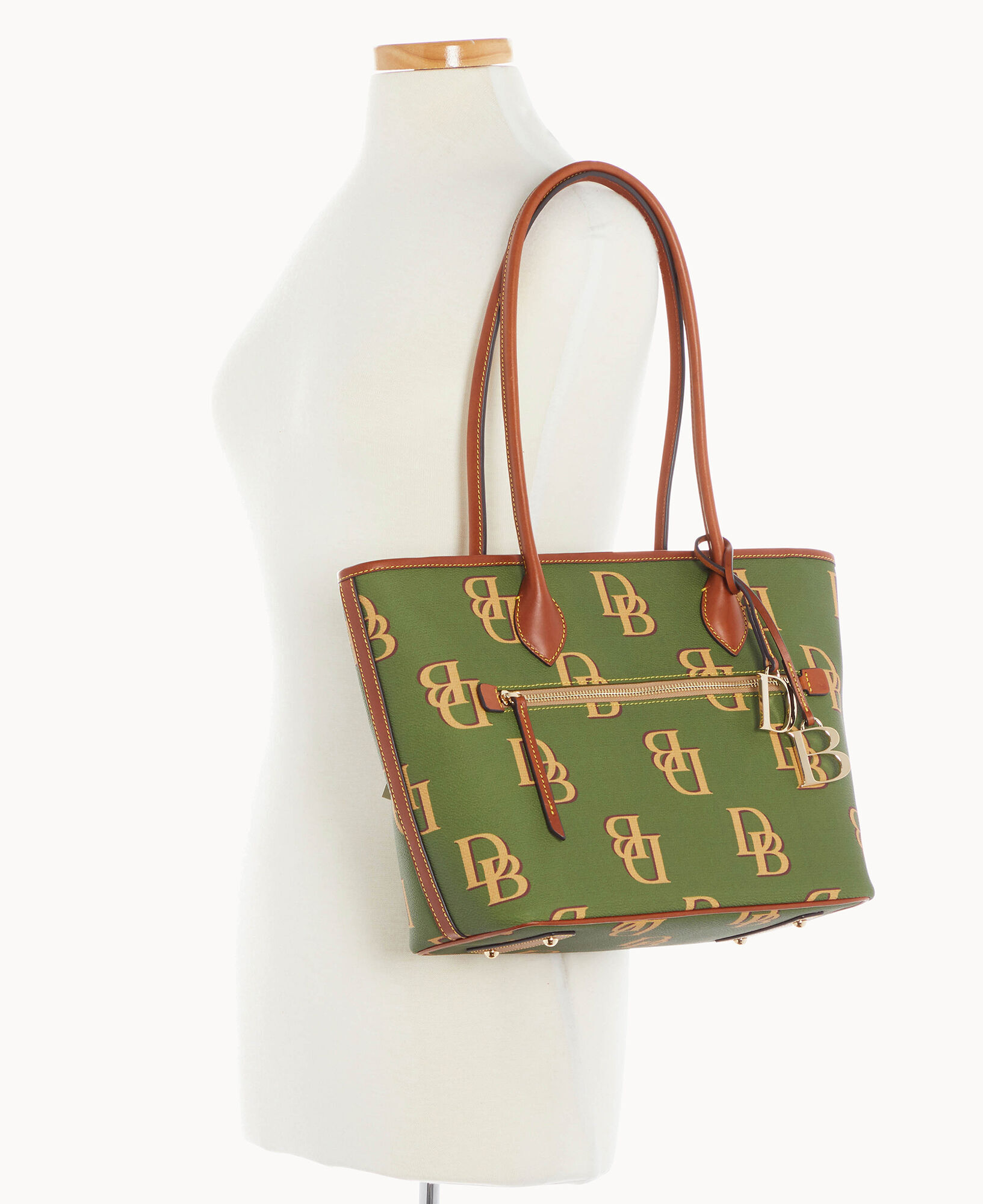 Dooney and bourke monogram tote sales