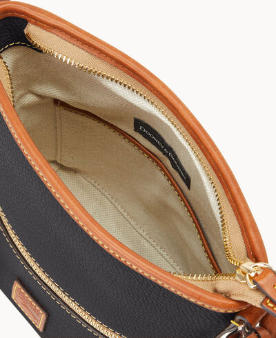 Pebble Grain Small Zip Sac