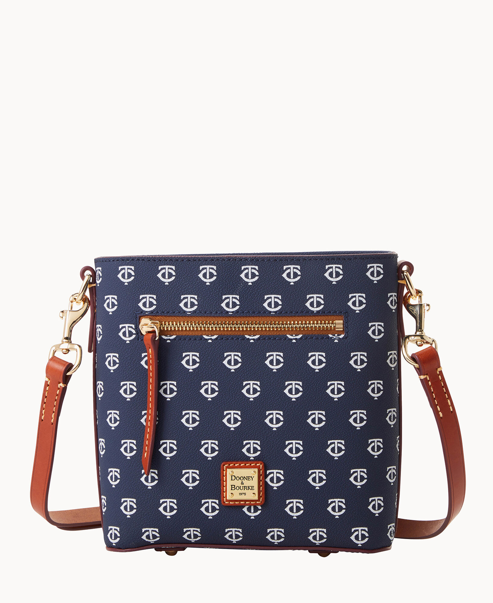 Dooney Bourke MLB Twins Small Zip Crossbody