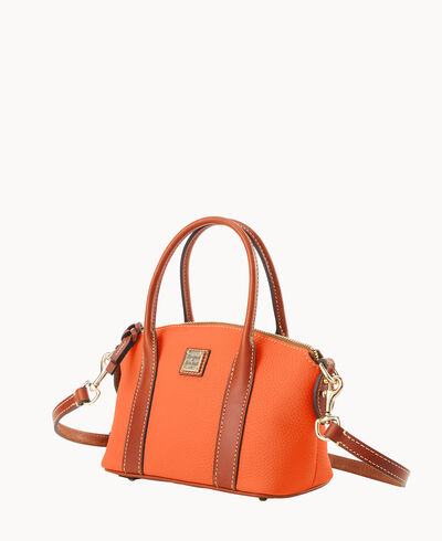 Pebble Grain Small Madeline Satchel