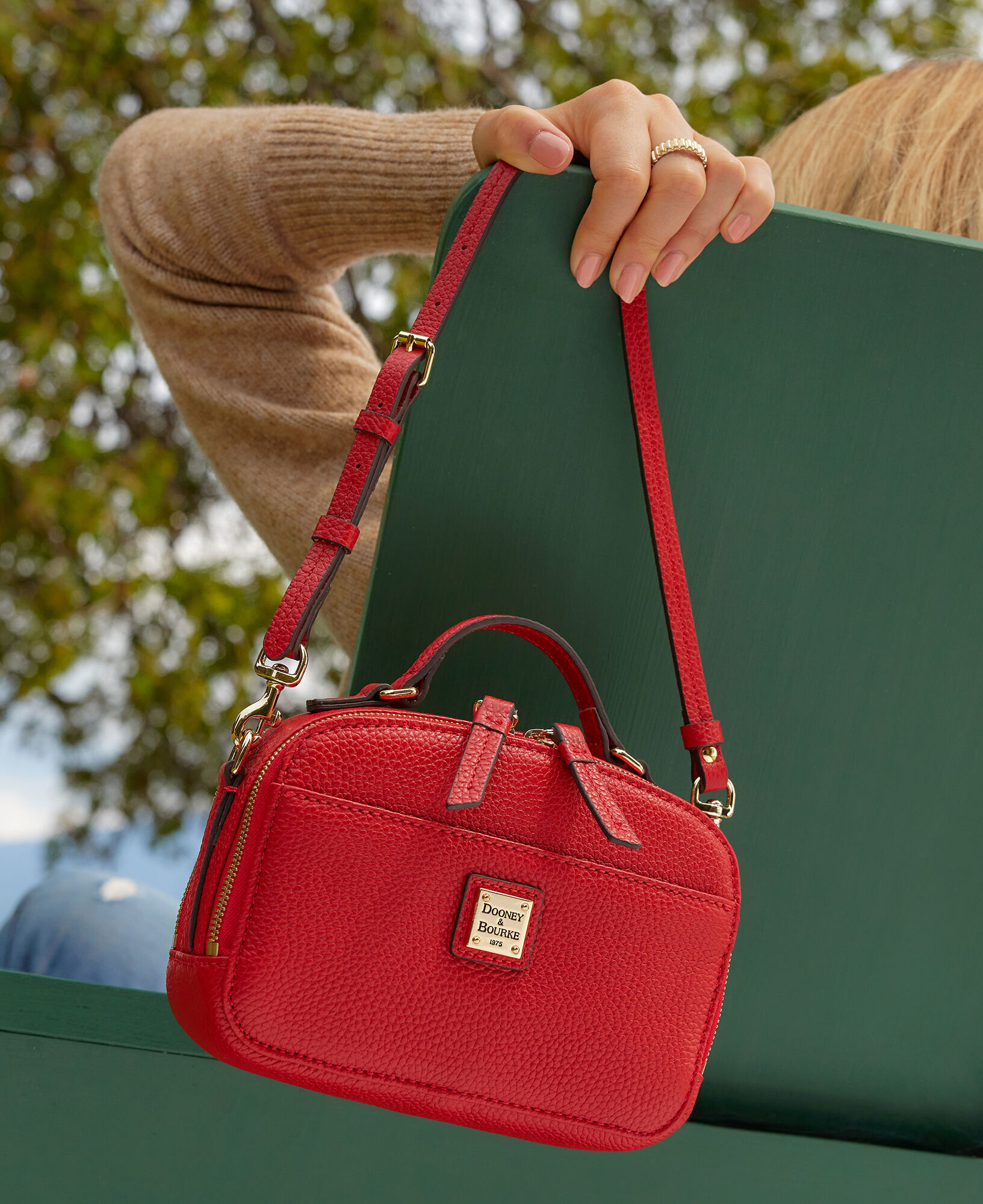 crossbody red bag