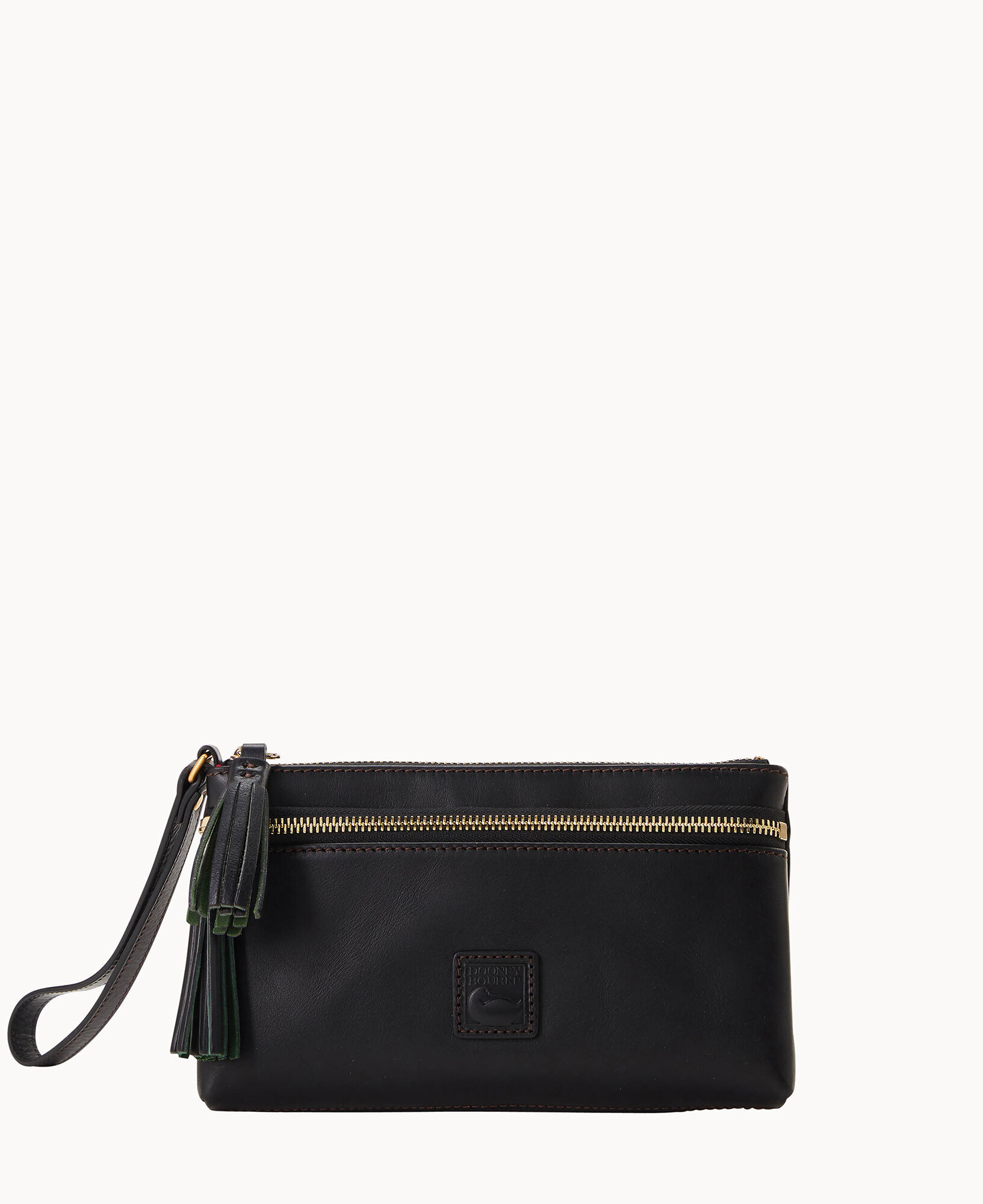 Florentine Double Zip Wristlet