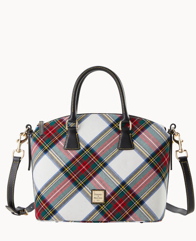 Tartan Domed Satchel