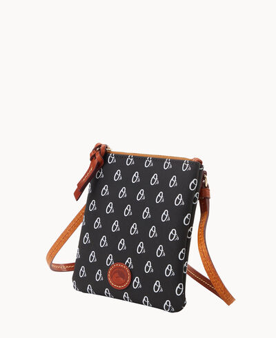 MLB Orioles Small North South Top Zip Crossbody