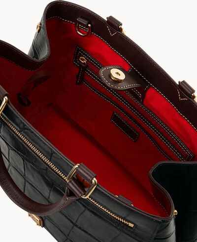 Denison Zip Satchel