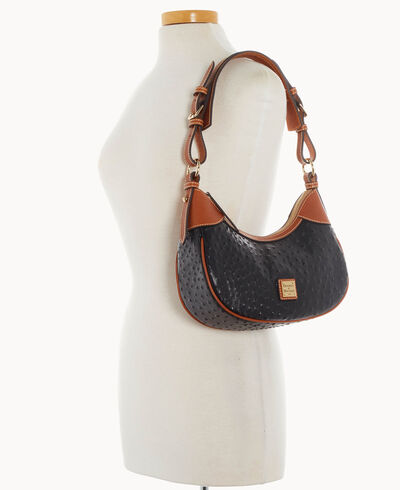 Ostrich Small Hobo