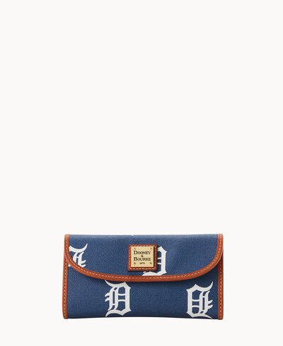 MLB Tigers Continental Clutch