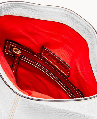 Pebble Grain Toggle Crossbody