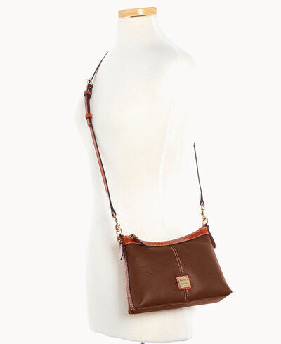 Pebble Grain Crossbody Pouch