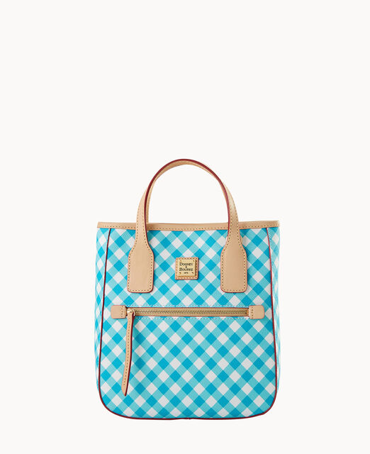 Gingham II Small Handle Tote