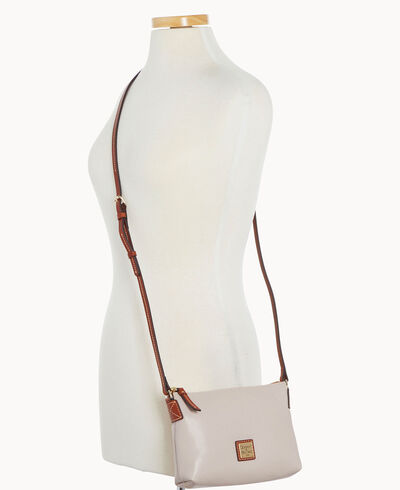 Wexford Leather Crossbody Pouchette