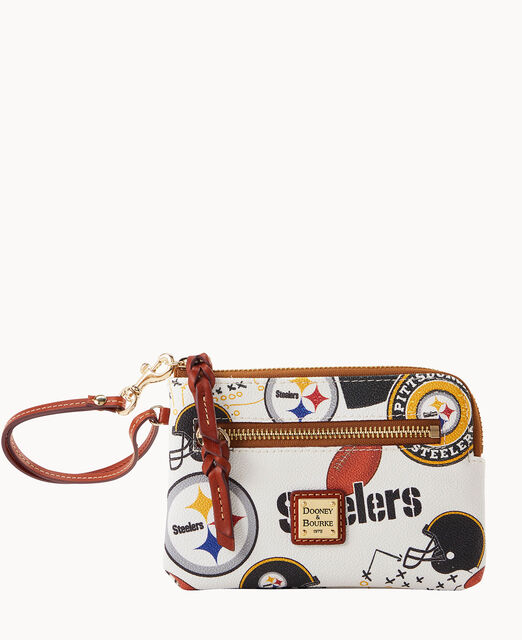 NFL Steelers Zip Around Wristlet