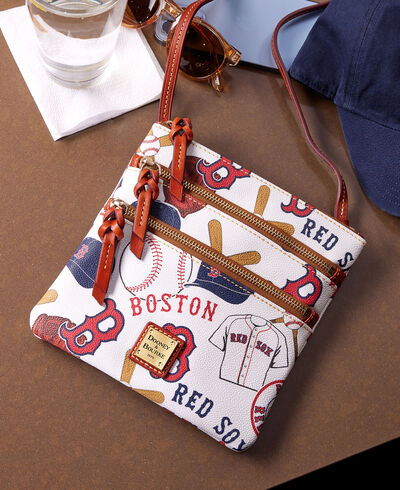 MLB Red Sox North South Triple Zip Crossbody