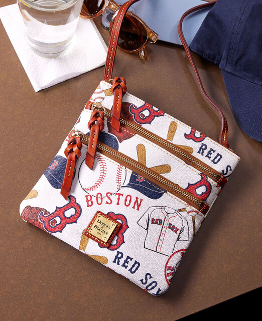 MLB Red Sox North South Triple Zip Crossbody