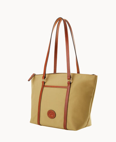 Nylon Zip Pocket Tote