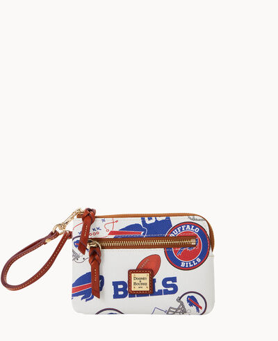 NFL Bills Zip Around Wristlet