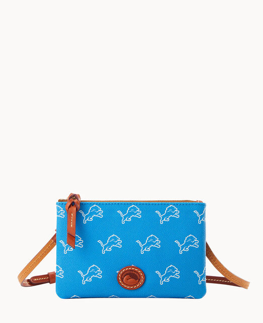 NFL Lions Top Zip Crossbody