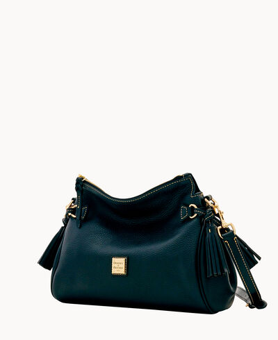Pebble Grain Medium Zip Crossbody