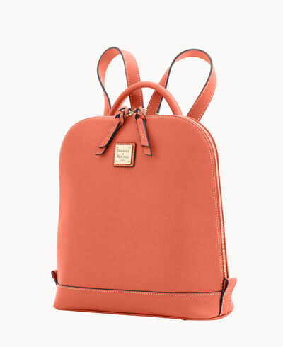 Saffiano Zip Pod Backpack