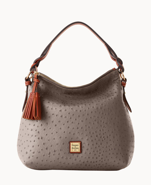 Ostrich Twist Strap Hobo