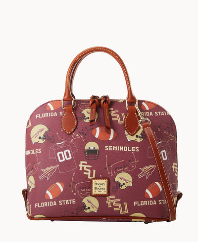 Collegiate Fla State Zip Zip Satchel