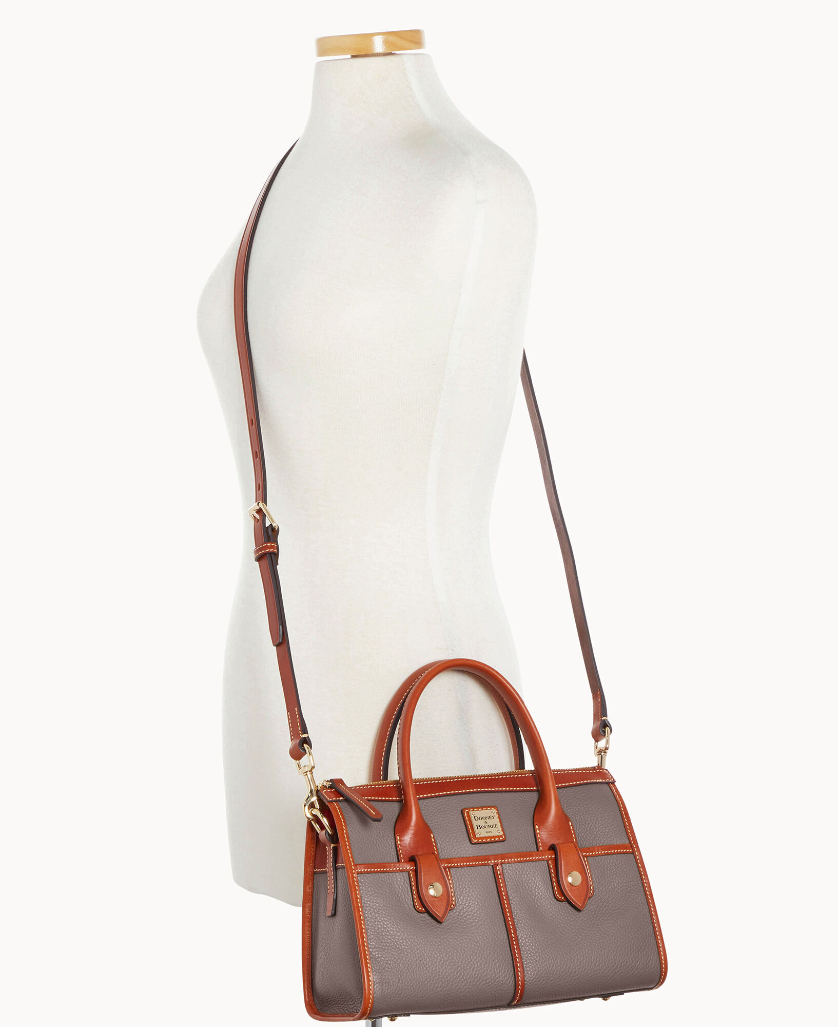 Dooney pebble grain small satchel outlet