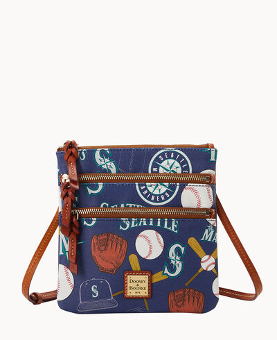 MLB Mariners N S Triple Zip Crossbody