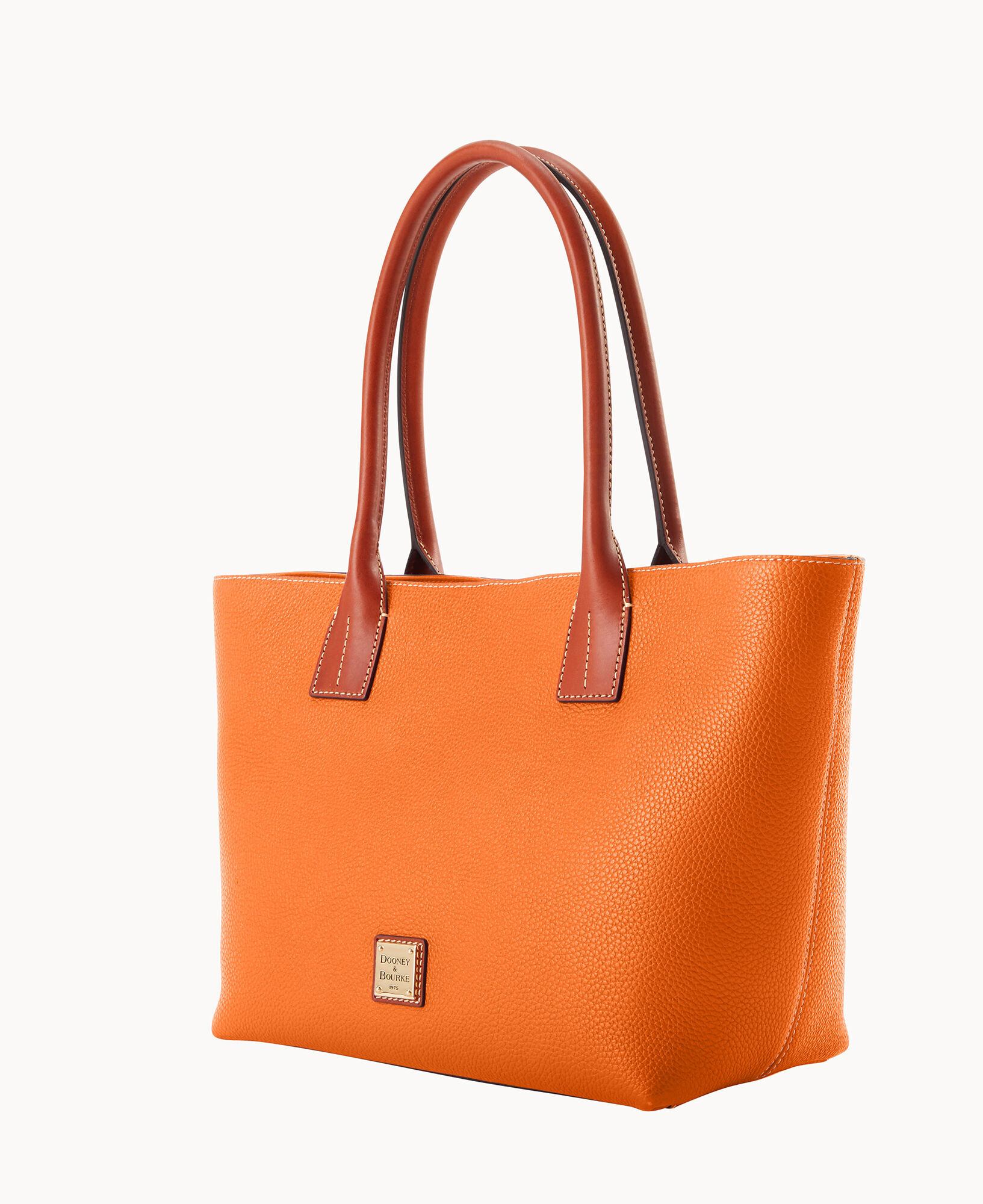 Dooney and bourke orange cheap tote