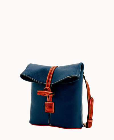 Pebble Grain Toggle Crossbody