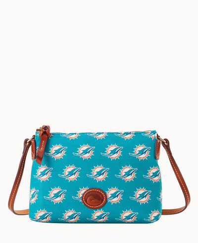 NFL Dolphins Crossbody Pouchette