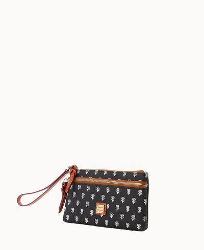 MLB Giants Double Zip Wristlet