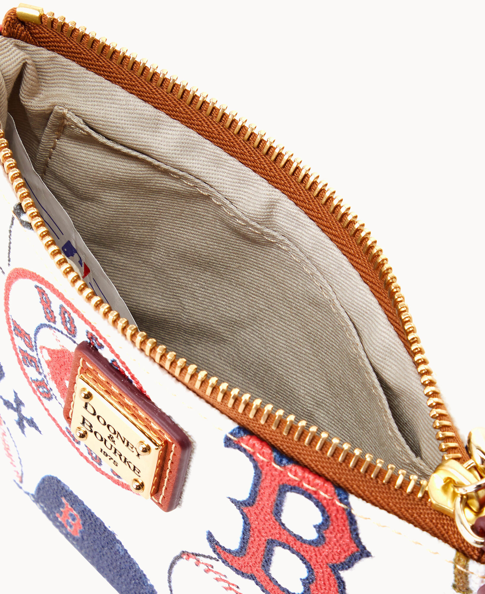 Dooney and bourke red sox wristlet outlet