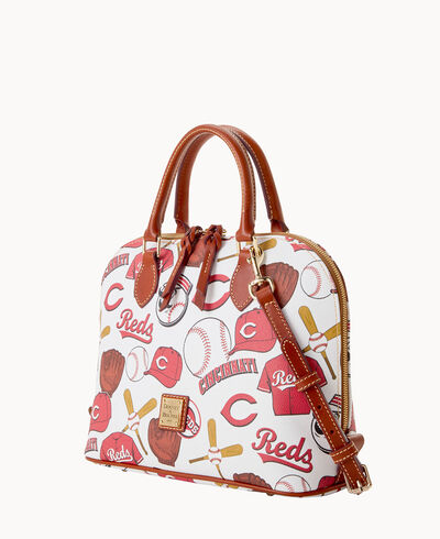 MLB Reds Zip Zip Satchel