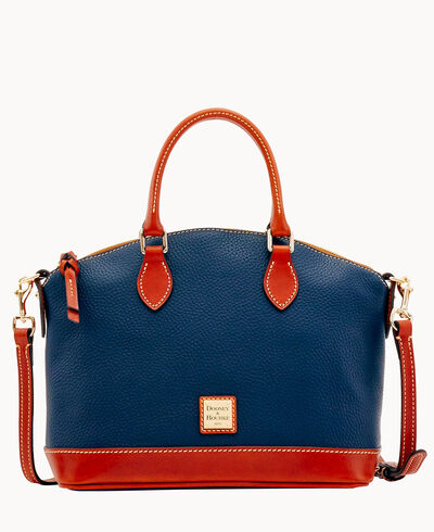 Pebble Grain Darcy Satchel