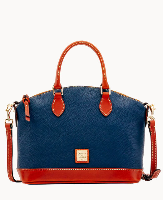 Pebble Grain Darcy Satchel