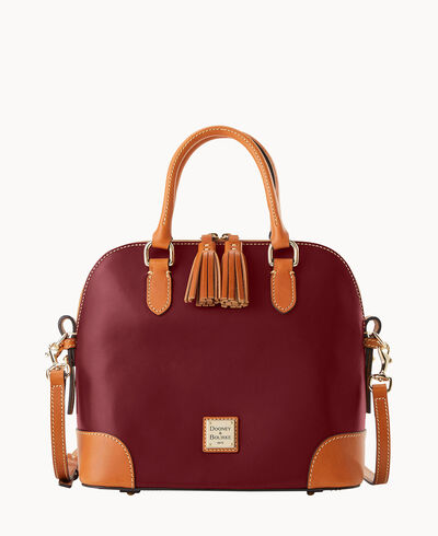 Wexford Leather Domed Satchel