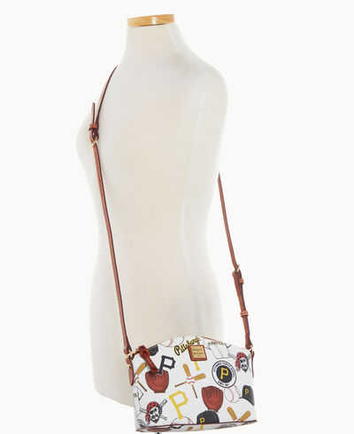 MLB Pirates Suki Crossbody Med Wristlet