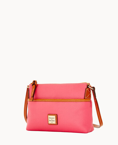 Pebble Grain Ginger Crossbody