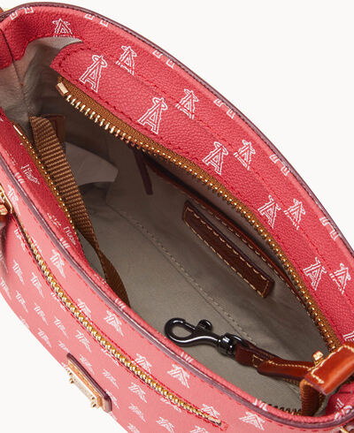 MLB Angels Small Zip Crossbody