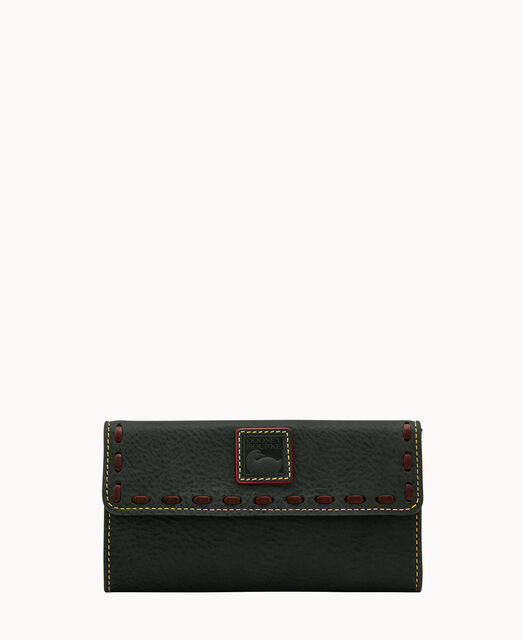 Dooney & Bourke Camden Woven Continental Clutch Wallet