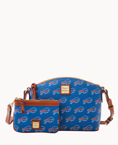 NFL Bills Suki Crossbody Med Wristlet