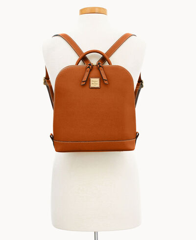 Saffiano Zip Pod Backpack
