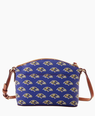 NFL Ravens Suki Crossbody Med Wristlet