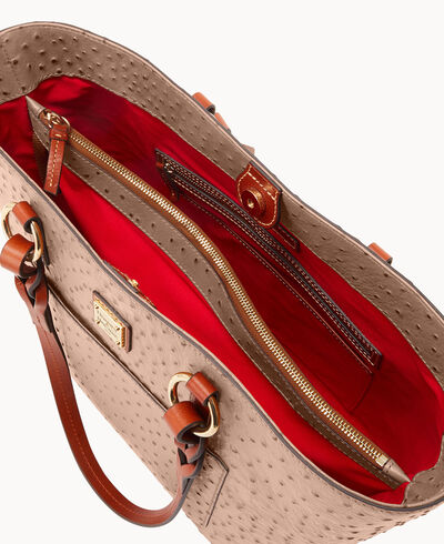 Ostrich Tammy Tote