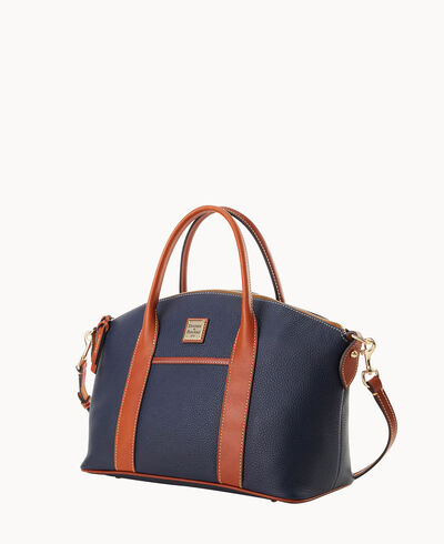Pebble Grain Madeline Satchel