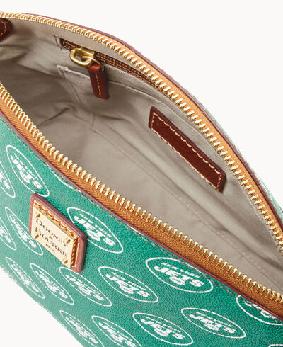 NFL Jets Suki Crossbody Med Wristlet