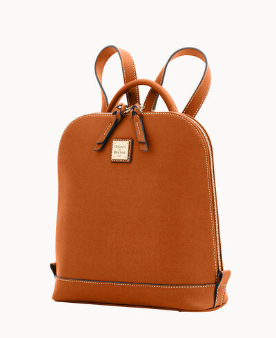 Saffiano Zip Pod Backpack