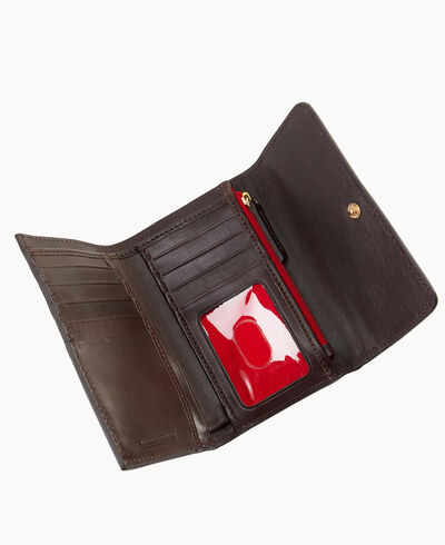 Denison Small Flap Credit Card Wallet