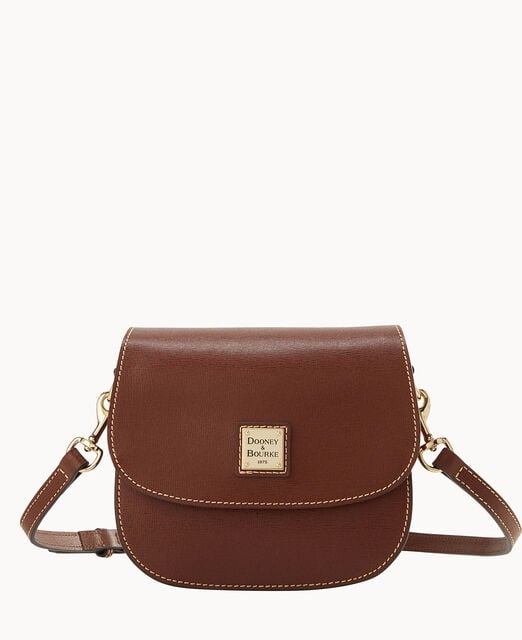 Saffiano Saddle Bag